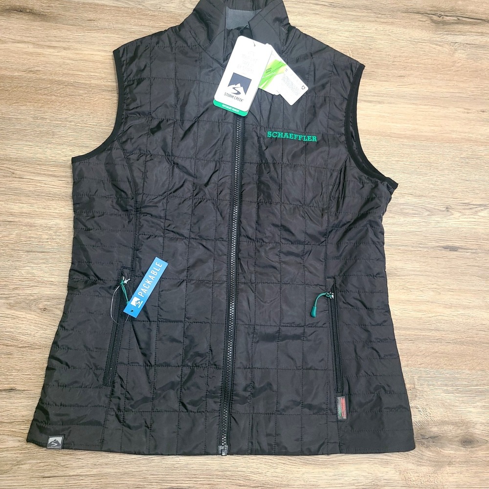 NWT Storm Creek size M The Traveler Zip Vest Jacket Quilted